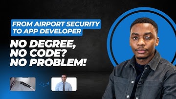 From Airport Security to App Builder – No Degree, No Code? No Problem!