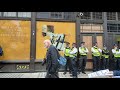 anti Trump protest