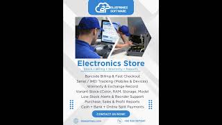 BluePrimes Electronics Store POS | IMEI Tracking, Warranty & Fast Billing (Demo)