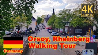 Germany 4K Walking Tour 2023 🇩🇪 Idyllic German village on the river Rhine