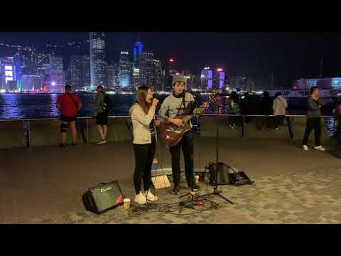 《Just The Way You Are》Cover by Nico+?@ 尖沙咀文化中心海旁Busking 2018/12/17