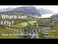 How to Find More Places to Fly: Towns, Cities, Beaches & Countryside