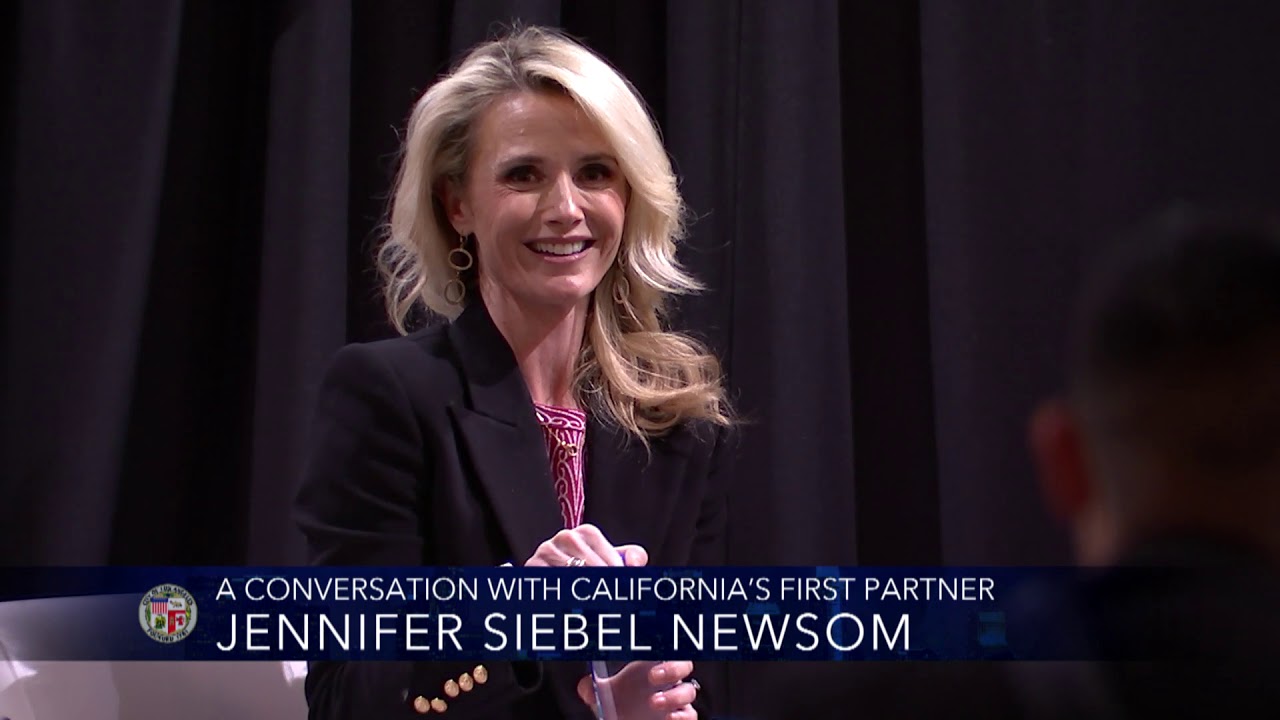 First Partner A Conversation with CA's First Partner Jennifer Siebel Newsom - YouTube