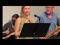 Becca with her jazz improv group