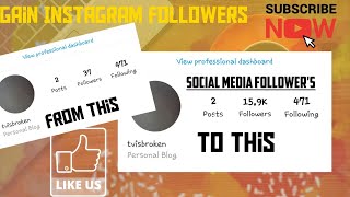 Instagram Followers In Few Minutes | Instagram Follower App | Instagram Followers Hack And Tricks | screenshot 4