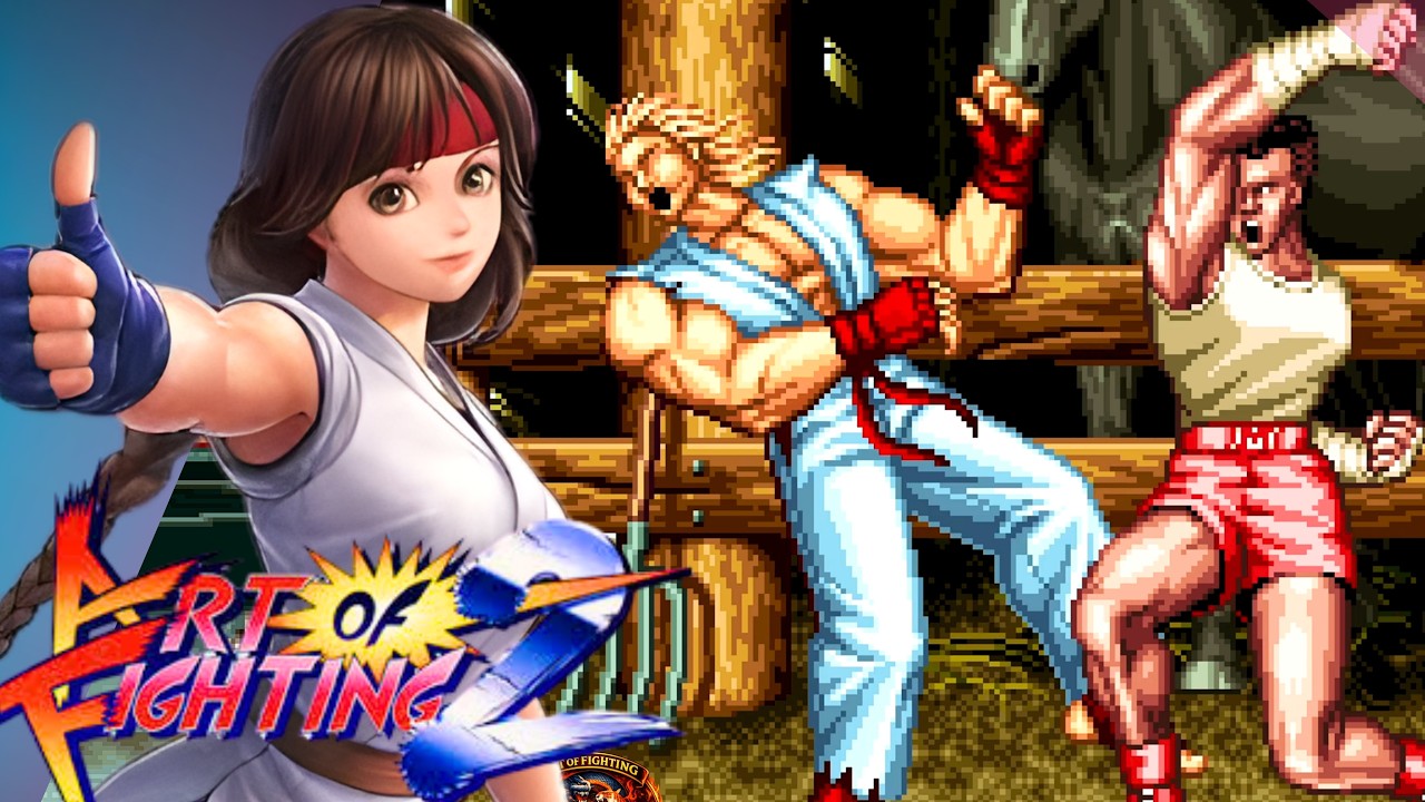 Ryo & Yuri Sakazaki vs Mikey Rogers - High Level Matches | Art of Fighting 2