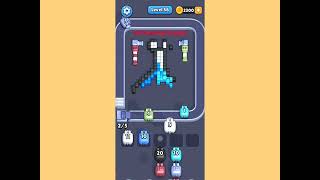Pixel flow level 56 walkthrough solution gameplay 