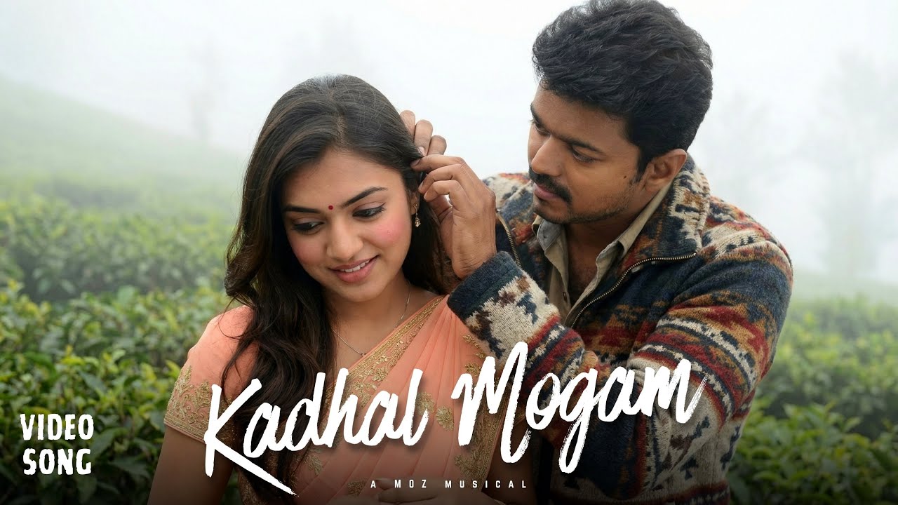 Kadhal Mogam - Thalapathy Vijay & Nazriya Nazim | AI Generated Romantic Video Song | MOZ | Akilan