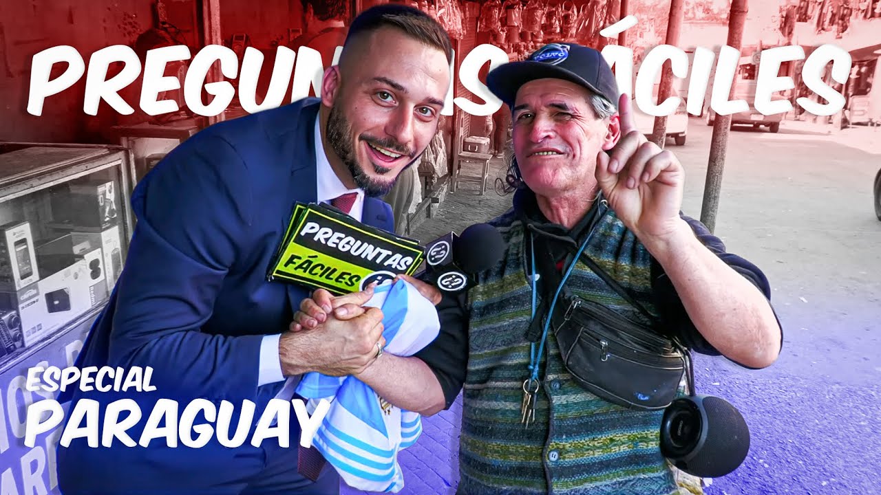 PREGUNTAS FÁCILES llega a 🇵🇾 PARAGUAY 🇵🇾 #preguntasfáciles #tomimunaretto