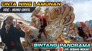 CINTA NING LAMUNAN || VOC - NUNU UNYIL BINTANG PANORAMA LIVE GEBANG MEKAR BLOK PETORAN