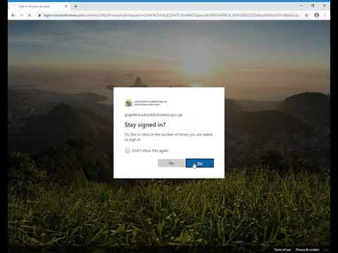 მოსწავლის მეილის გააქტიურება Microsoft Teams