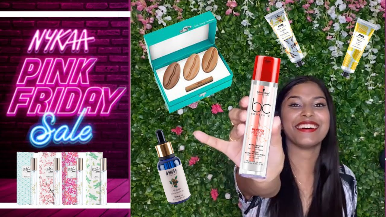 Nykaa Black Friday sale haul and honest review skin care mcaffine