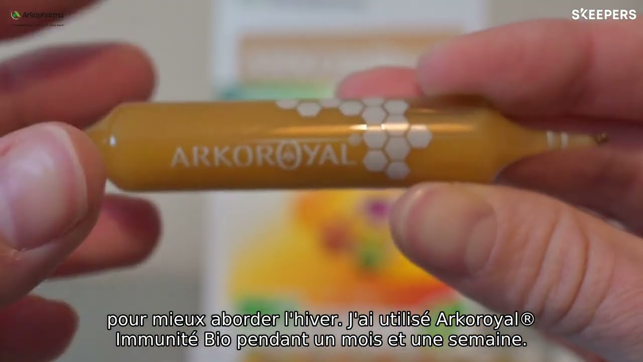 ARKOROYAL GELEE ROYALE FRAICHE POT BIO 40G - Miel · Gelée royale