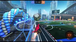 How is this guy a silver rank? (Rocket League)