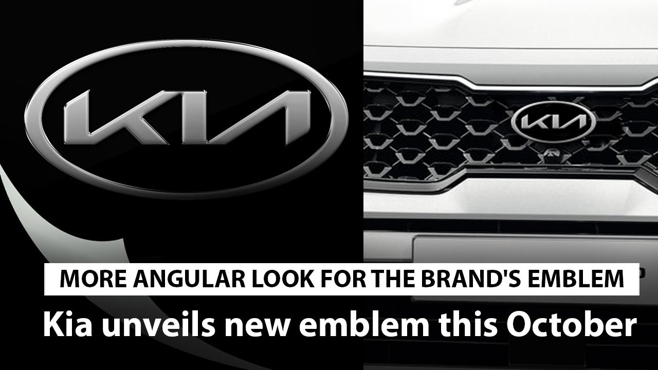 Kia unveils new emblem this October. Similar to the concept car logo 