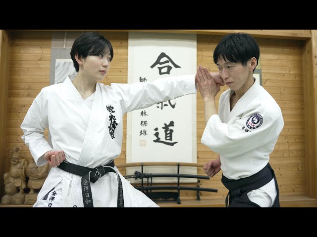 Can an Aikido master catch a Karate punch? [Hiyori Kanazawa learns aikido from Ryuji Shirakawa]