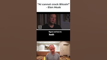Elon Musk says AI Cannot Crack Bitcoin #bitcoin #elonmusk #tuckercarlson