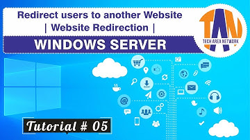 Redirect Users To Another Website | Website Redirection In Windows Server 2019 [WEB SERVER 05]