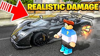 This ROBLOX CAR Game Has REALISTIC DAMAGES!!! (MUST WATCH) screenshot 5