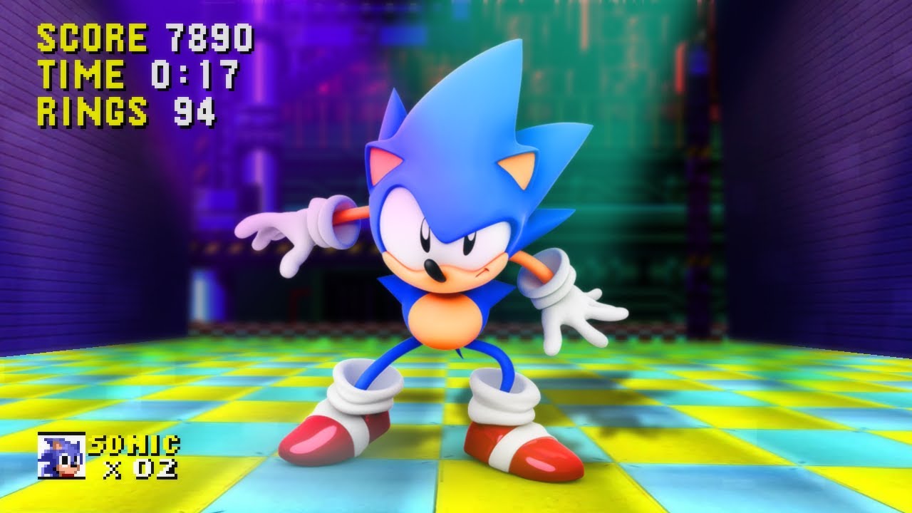 Sonic CD: Sonic vs. Metal Recreated in 3D! 