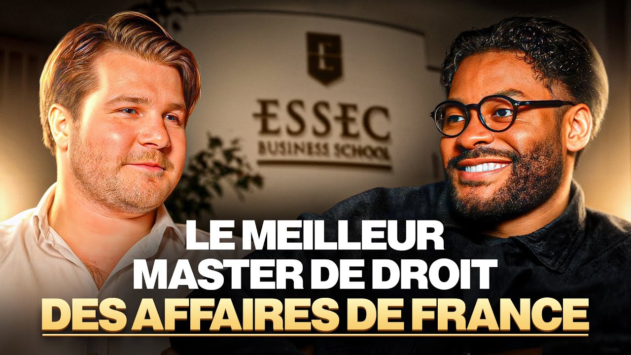 Du Magistère d'Assas à l'ESSEC : l'histoire inspirante d'Aymar