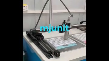 mjunit XY axis gantry motion slide synchronous belt module with high-precision linear guideway track