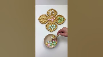 Satisfying colorful beads sorting ASMR! #satisfying #beads #colorsorting #foryou