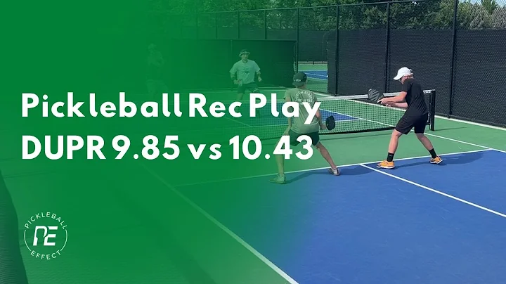 Mens Doubles Rec Play in HD - Barr/Unsicker (DUPR ...
