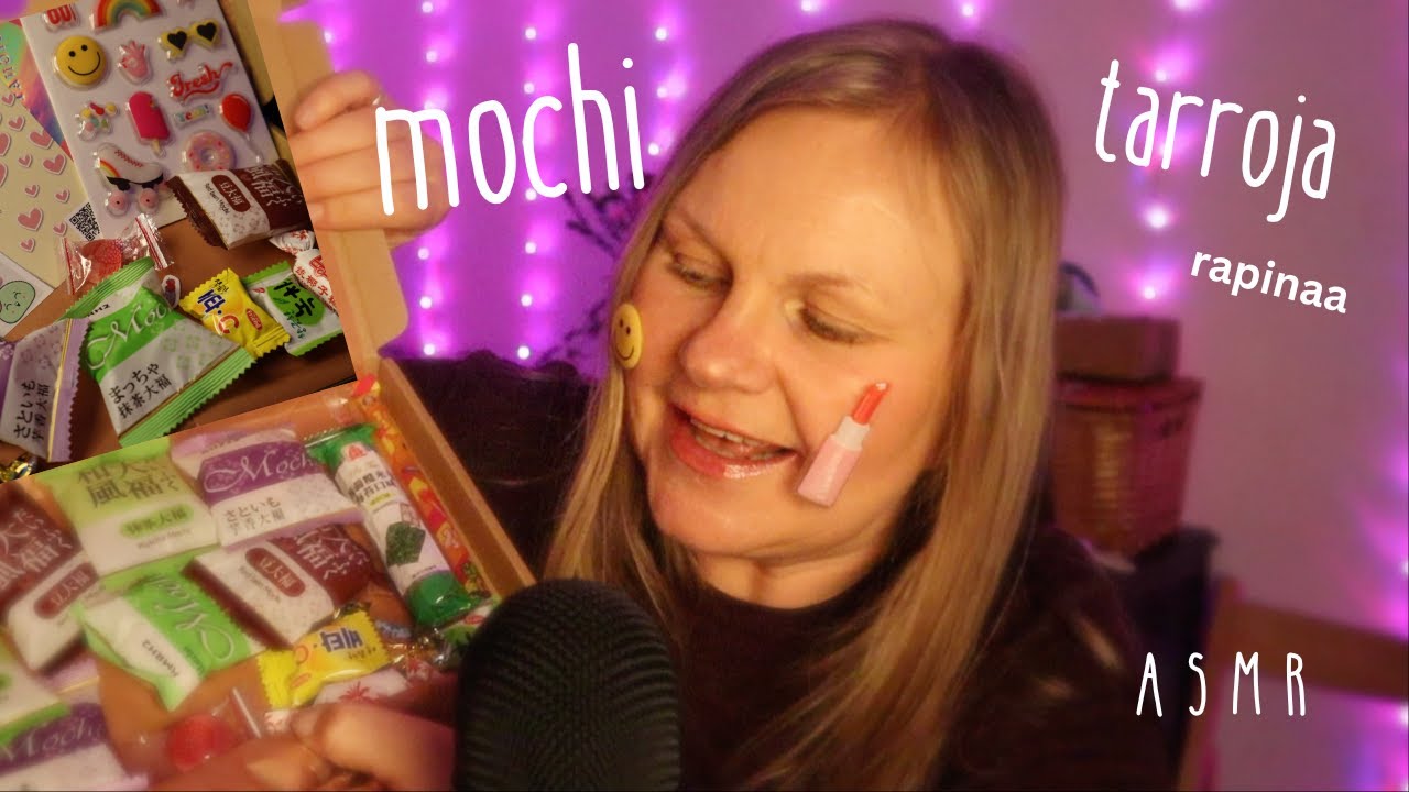 ASMR SUOMI - Söpö paketti kaverin tyttäreltä - suomeksi & in English