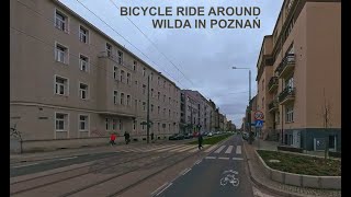 Bicycle Ride Around Wilda in Poznań.