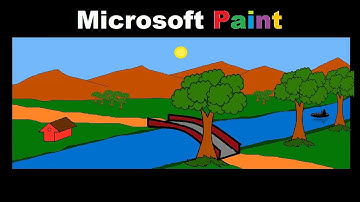 Simple Drawing in MS Paint Tutorial Part - 1| F5 Classes