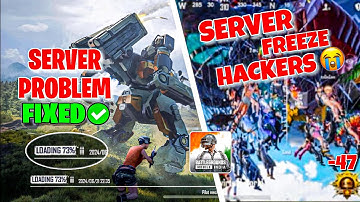 BGMI 73 LOADING FIXED | BGMI SERVER FREEZE HACKERS PROBLEM | Server Problem Fixed
