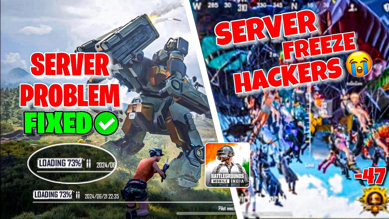 BGMI 73 LOADING FIXED | BGMI SERVER FREEZE HACKERS PROBLEM | Server ...