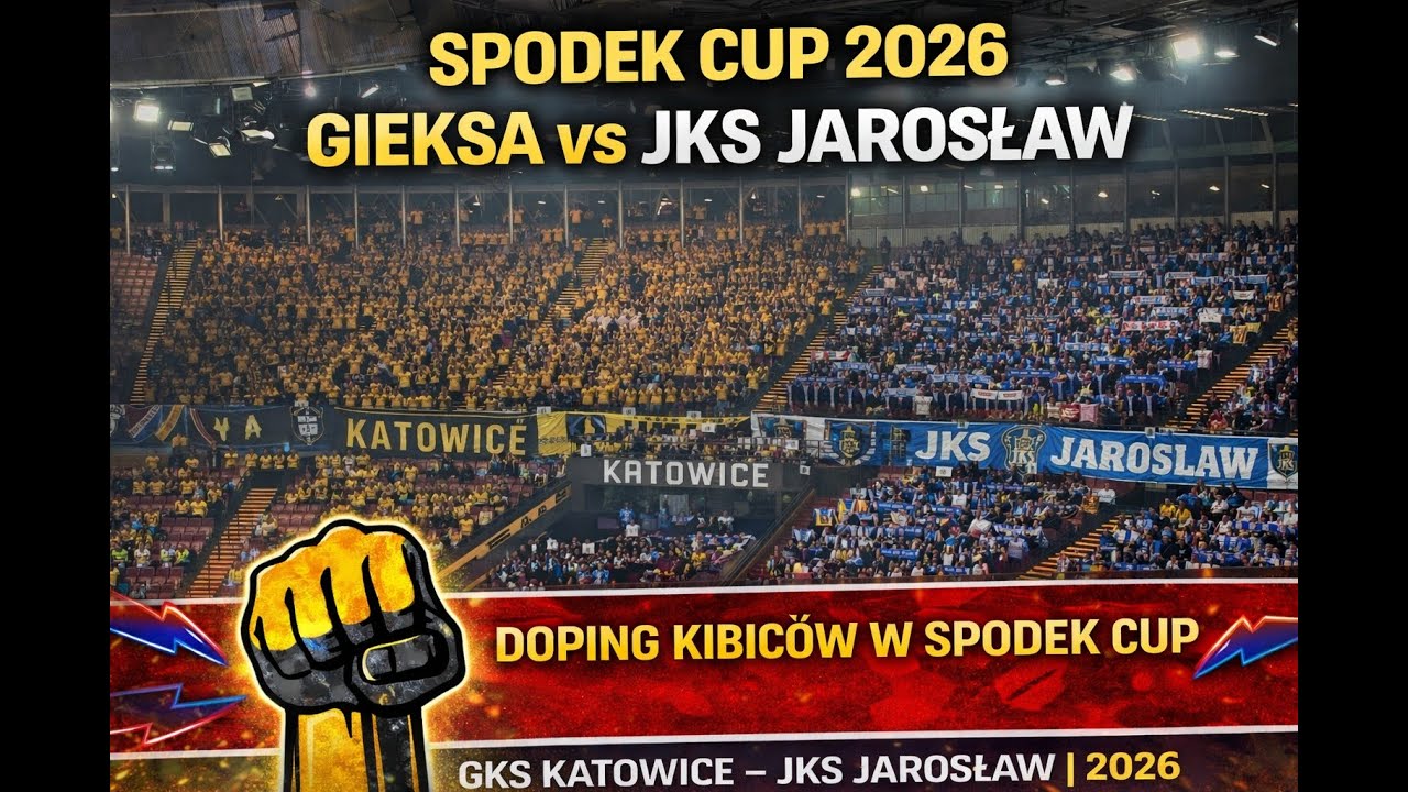 GKS Katowice - JKS Jarosław na Superbet Spodek Cup 2026 | 06.01.2026 | Doping kibiców