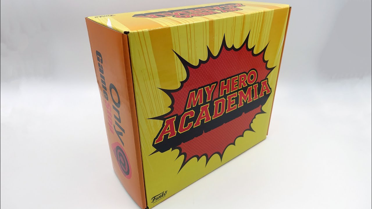 my hero academia box funko