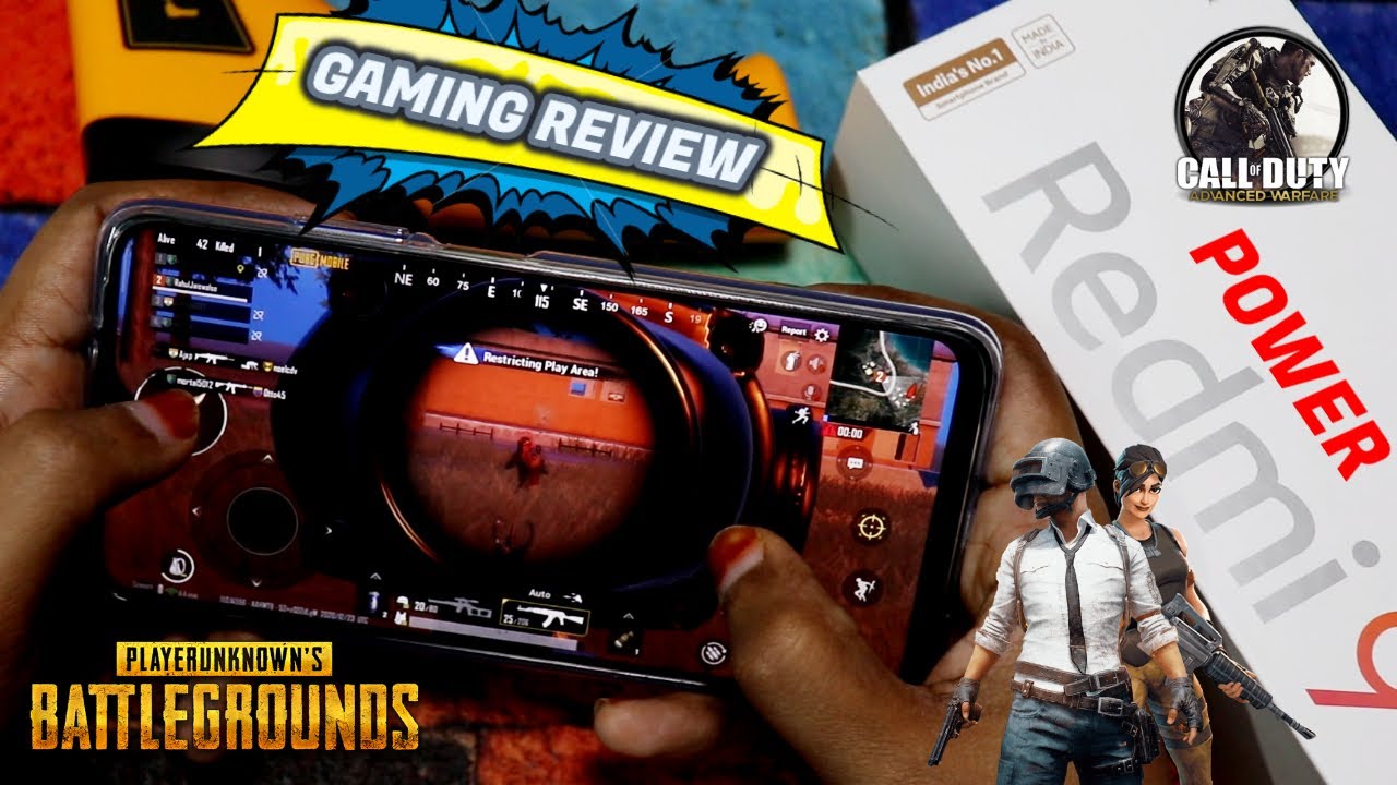 Redmi 9 Power PUBG Mobile Gaming with FPS Test & Heating | Graphics Settings & Gameplay Hindi