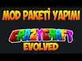 CRAZYCRAFT EVOLVED - MOD PAKETİ NASIL YAPILIR ? ve TECHNIC YUKLEME -