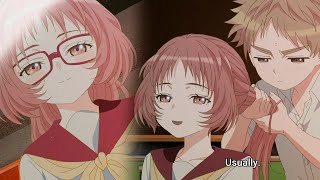 My Crush asked me to make her hairstyle every day  |The Girl I Like Forgot Her Glasses EP 10 by BanKai 2,005 views 8 months ago 1 minute, 59 seconds