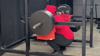 Squat everyday Day 2084: Squat 220kg/484lbs (PR) 