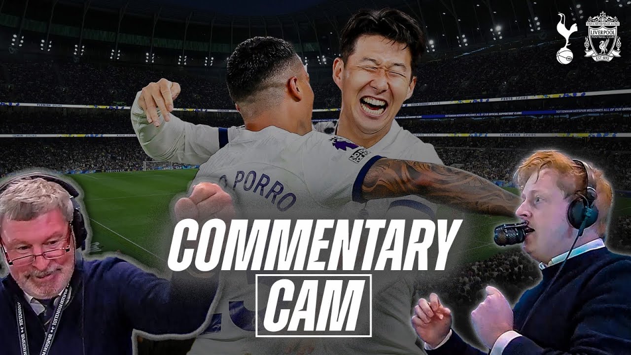 TOTTENHAM HOTSPUR 21 LIVERPOOL // COMMENTARY CAM YouTube