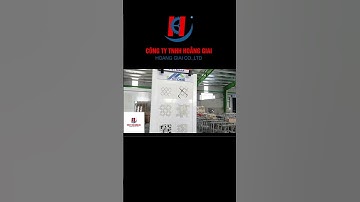 Bàn giao Máy cắt tia nước Hoằng Giai.