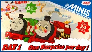 DAY 1 Thomas and Friends Minis 2015 Advent Calendar! No Spoilers! :D Calendario Sorpresa