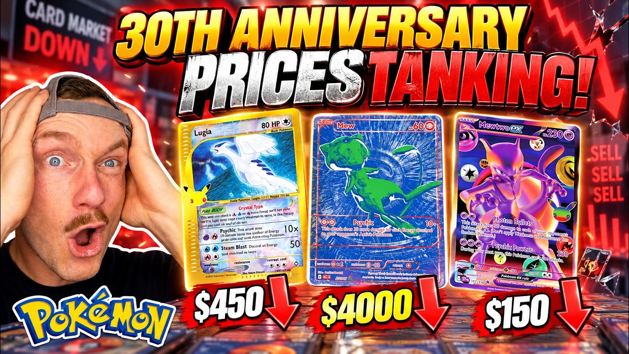The Pokemon 30th Anniversary Card Prices 1 Week Update! - YouTube