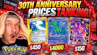 The Pokemon 30th Anniversary Card Prices 1 Week Update! - YouTube