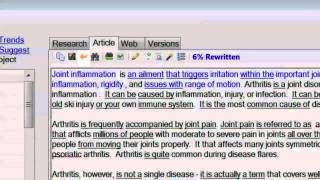 High Quality Article Writing with Instant Article Wizard