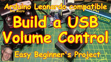 #184 Make an Arduino USB Volume Control - Ideal Beginner