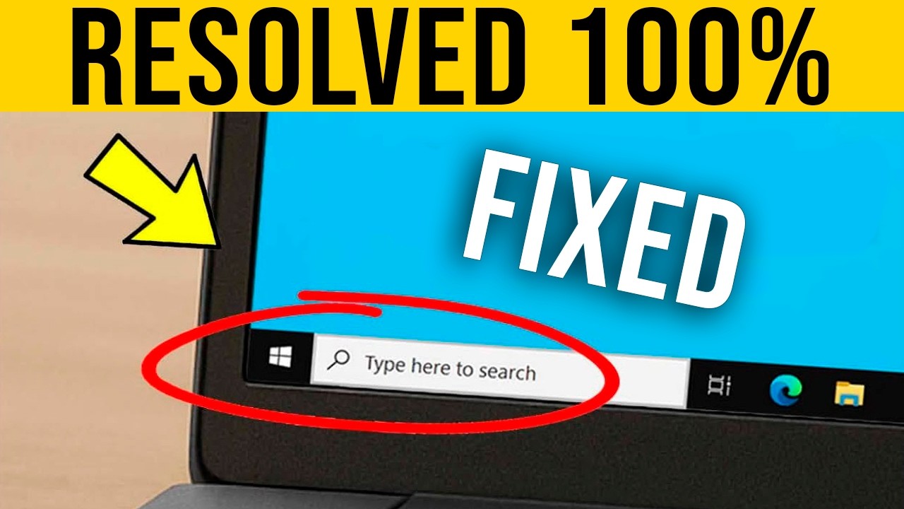 How to Fix Windows Search Bar not Working (Fast & Easy 2026) - YouTube