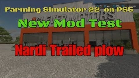 FS22   Nardi Trailed Plow New mod for may 11