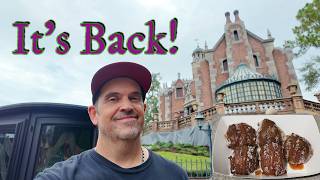 Magic Kingdom | Seeing the new Haunted Mansion | New Foods from Harbor House & The Friar's Nook.