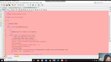 #JAVA BUBBLE SORTING- Mengurutkan Angka Ascending dan Nama Sesuai Alfabet